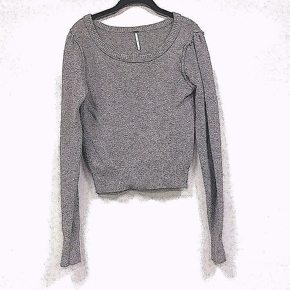 Free people grey sweater